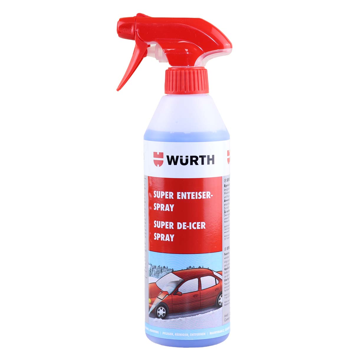 Würth Super Enteiser Spray 500 ml Scheibenenteiser EISFREI in